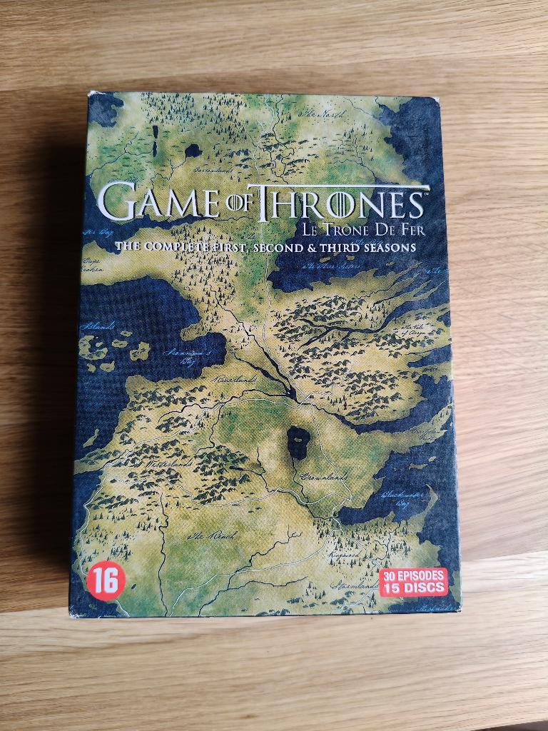 Coffret Game of Thrones saison 1 - 3, Enlèvement ou Envoi, Coffret, Science-Fiction et Fantasy, Comme neuf