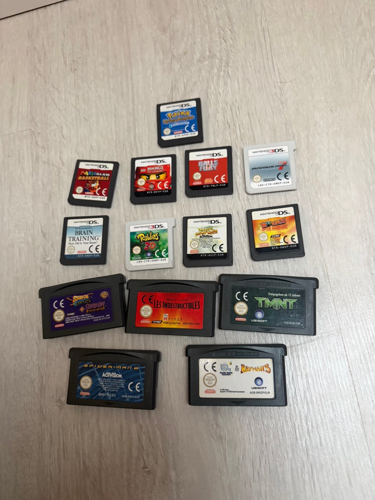 12 jeux Nintendo DS 3DS Game Boy Advance cartouches loose, Consoles de jeu & Jeux vidéo, Jeux | Nintendo DS, Utilisé, Aventure et Action