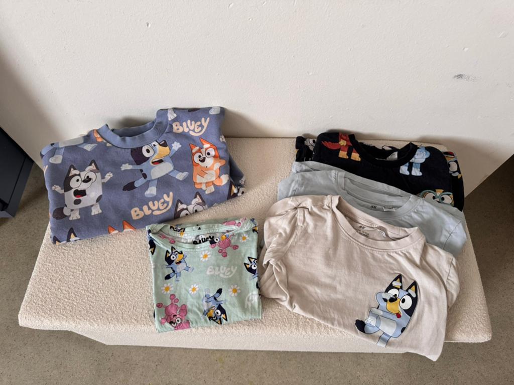 Bluey kledingpakket meisje/jongen maat 110, Ophalen, Gebruikt, Jongen, Setje