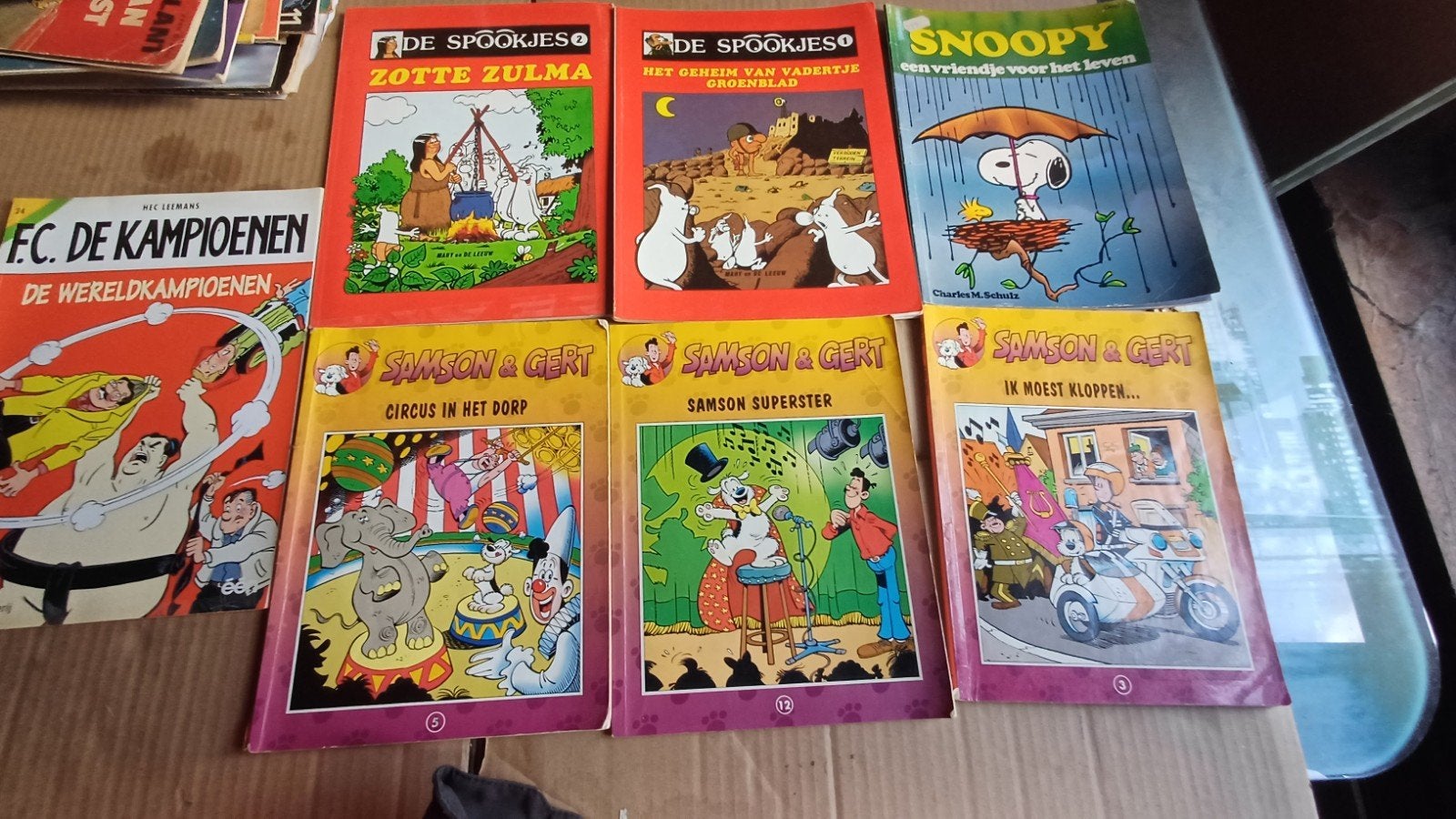 Samson & Gert, Les Fantômes, FC The Camp.Snoopy, Livres, Enlèvement ou Envoi, Utilisé