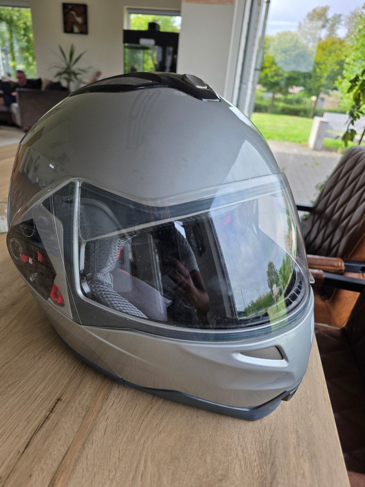 Casque de moto Delta Sport - Comme neuf, Seconde main, Casque intégral, Enlèvement, Hommes
