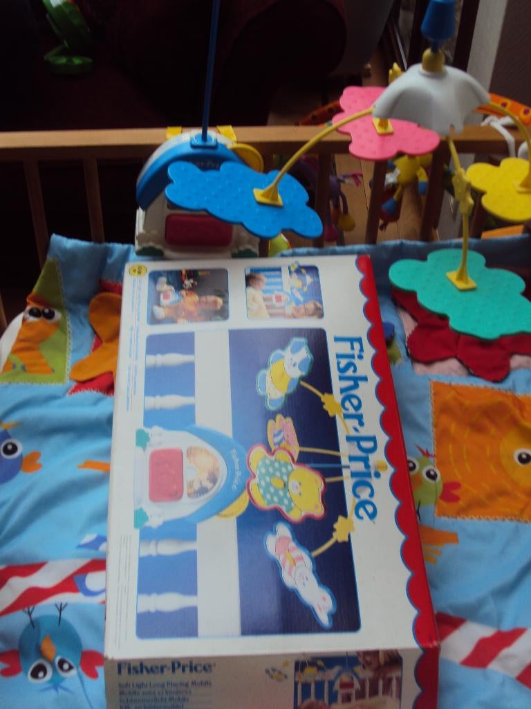 Fisher price, kijk en luister mobiel*VINTAGE*, Enlèvement ou Envoi