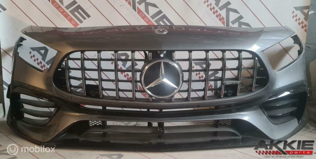 Mercedes W177 A45 AMG VOORBUMPER A45S A KLASSE AERO, Gebruikt, Voor, Ophalen of Verzenden, Bumper