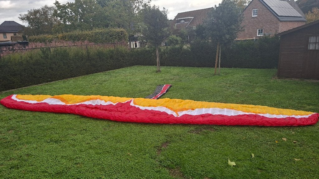 Paragliding Ozone Alpina 4 MS 2021, Sport en Fitness, Ophalen of Verzenden, Gebruikt, Complete paraglider