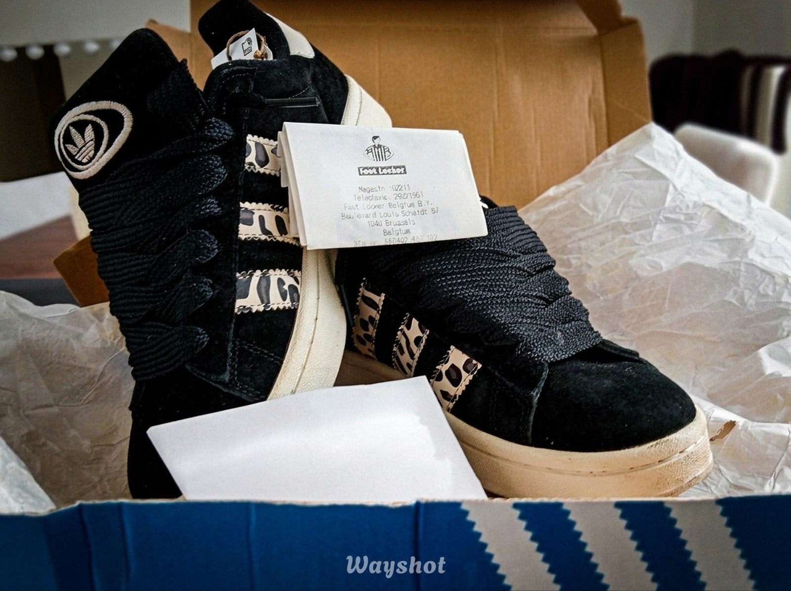 Baskets Adidas Campus Noir Léopard 2024 - Taille 38, Vêtements | Hommes, Chaussures de marche, Comme neuf, Noir, Enlèvement