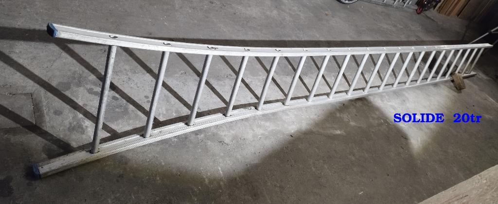 Aluminium Steekladders. Prima staat., Doe-het-zelf en Bouw, Ladders en Trappen, Ophalen of Verzenden