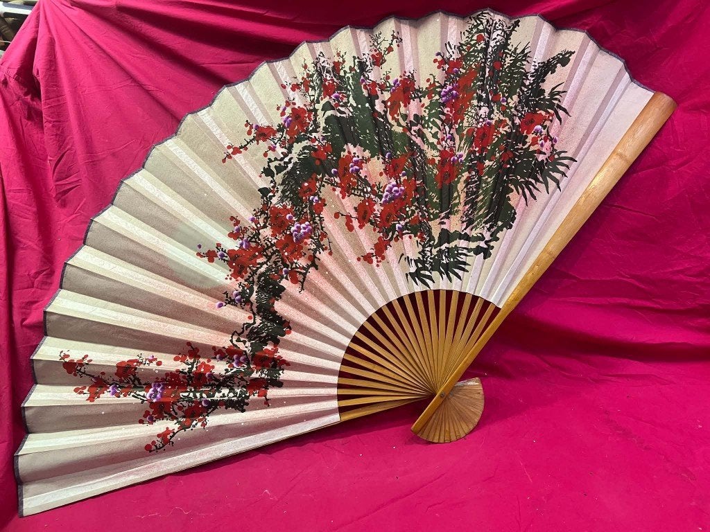 Ventilateur oriental, Antiquités & Art, Enlèvement ou Envoi