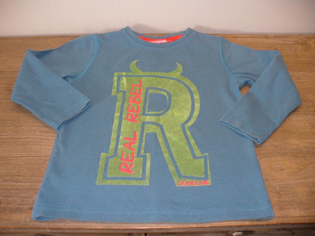 Longsleeve Someone maat 92, Kinderen en Baby's, Ophalen of Verzenden, Zo goed als nieuw, Someone, Shirt of Longsleeve
