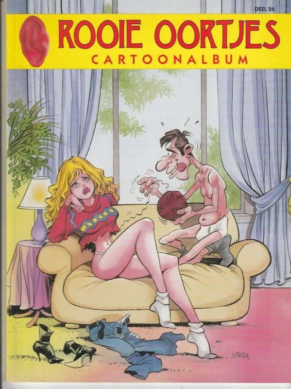 strip Rooie Oortjes - Cartoon album 26 - Gürcel, Neuf, Gürcel, Enlèvement ou Envoi, Une BD