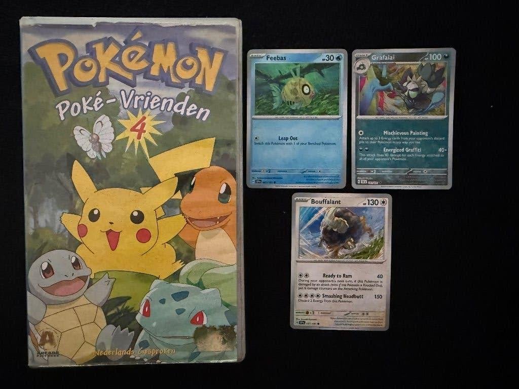 Pokémon VHS, Cd's en Dvd's, VHS | Kinderen en Jeugd, Ophalen of Verzenden, VHS