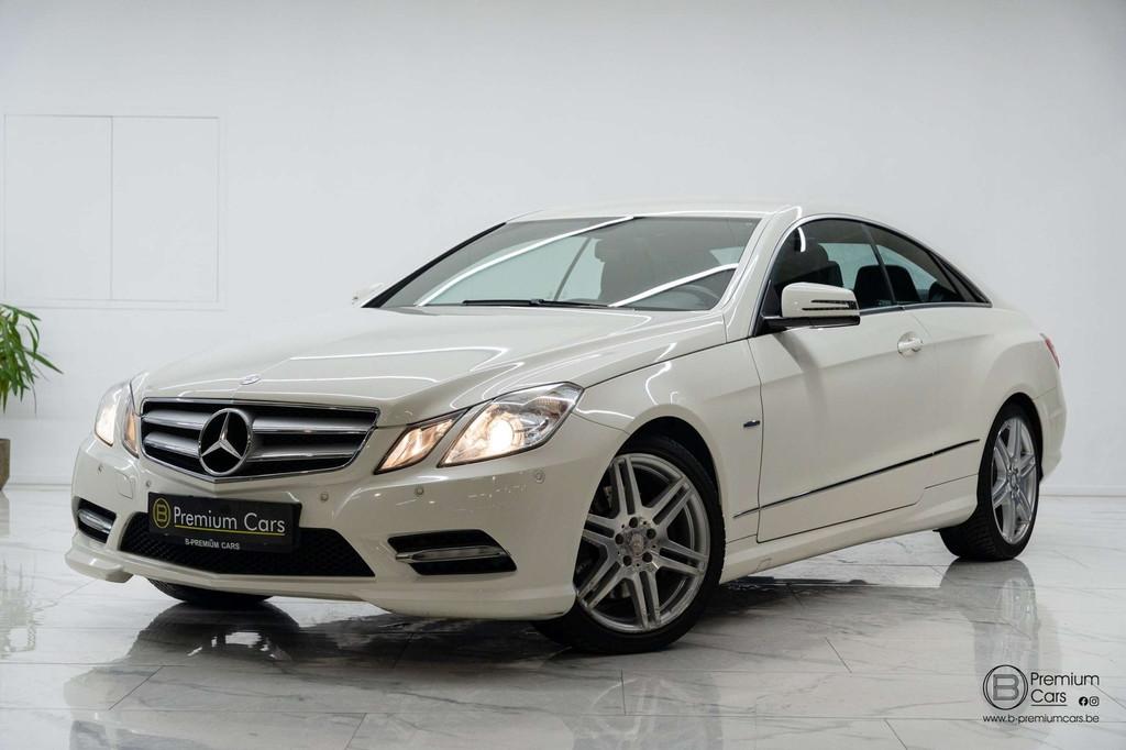 Mercedes-Benz E 220 CDI DPF Coupe 7G AMG Line! Facelift! Top, Auto's, Mercedes-Benz, Automaat, Gebruikt, Zwart, 4 cilinders