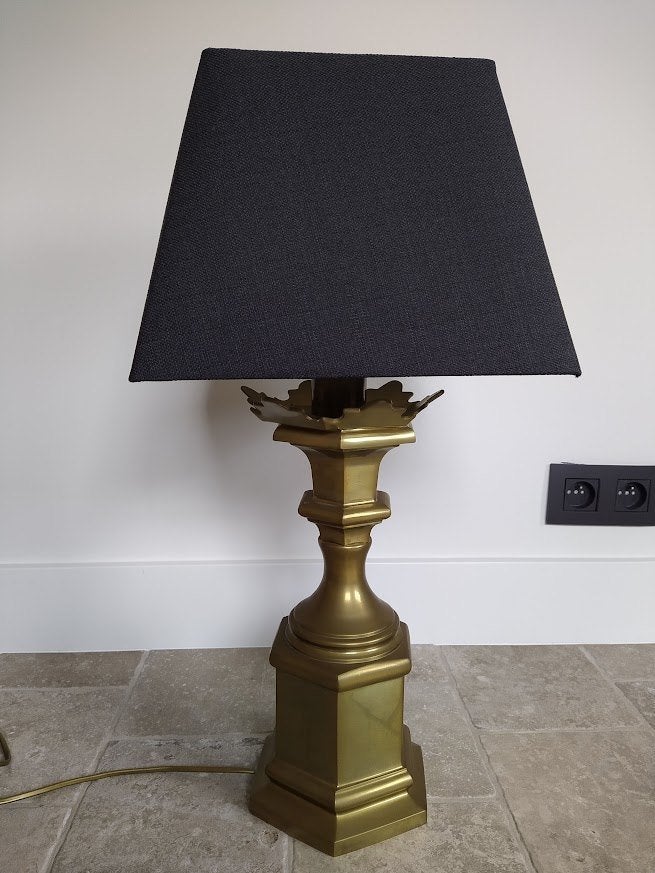 TAFELLAMP, Huis en Inrichting, Lampen | Tafellampen, Ophalen, Overige materialen, Vintage, Zo goed als nieuw