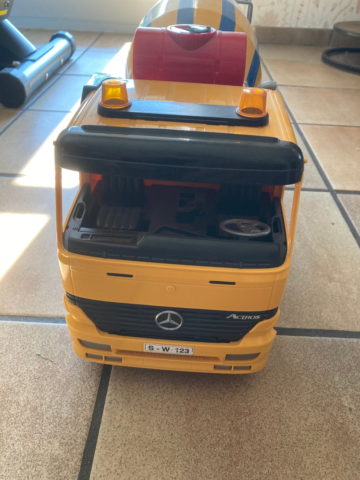 Mooie Bruder betonmixer. (4143), Kinderen en Baby's, Speelgoed |Speelgoedvoertuigen, Ophalen, Zo goed als nieuw