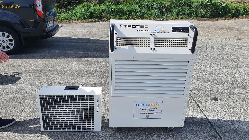 Location & mise en service climatisation mobile 6 Kw, Enlèvement ou Envoi, Utilisé