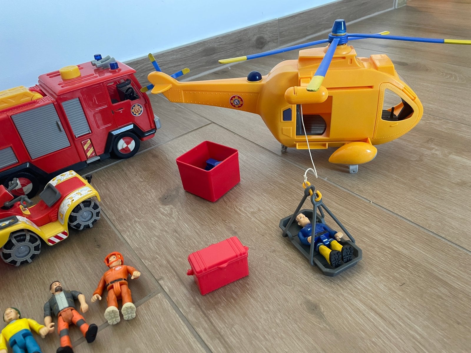 Speelgoed brandweerman Sam, Ophalen, Gebruikt