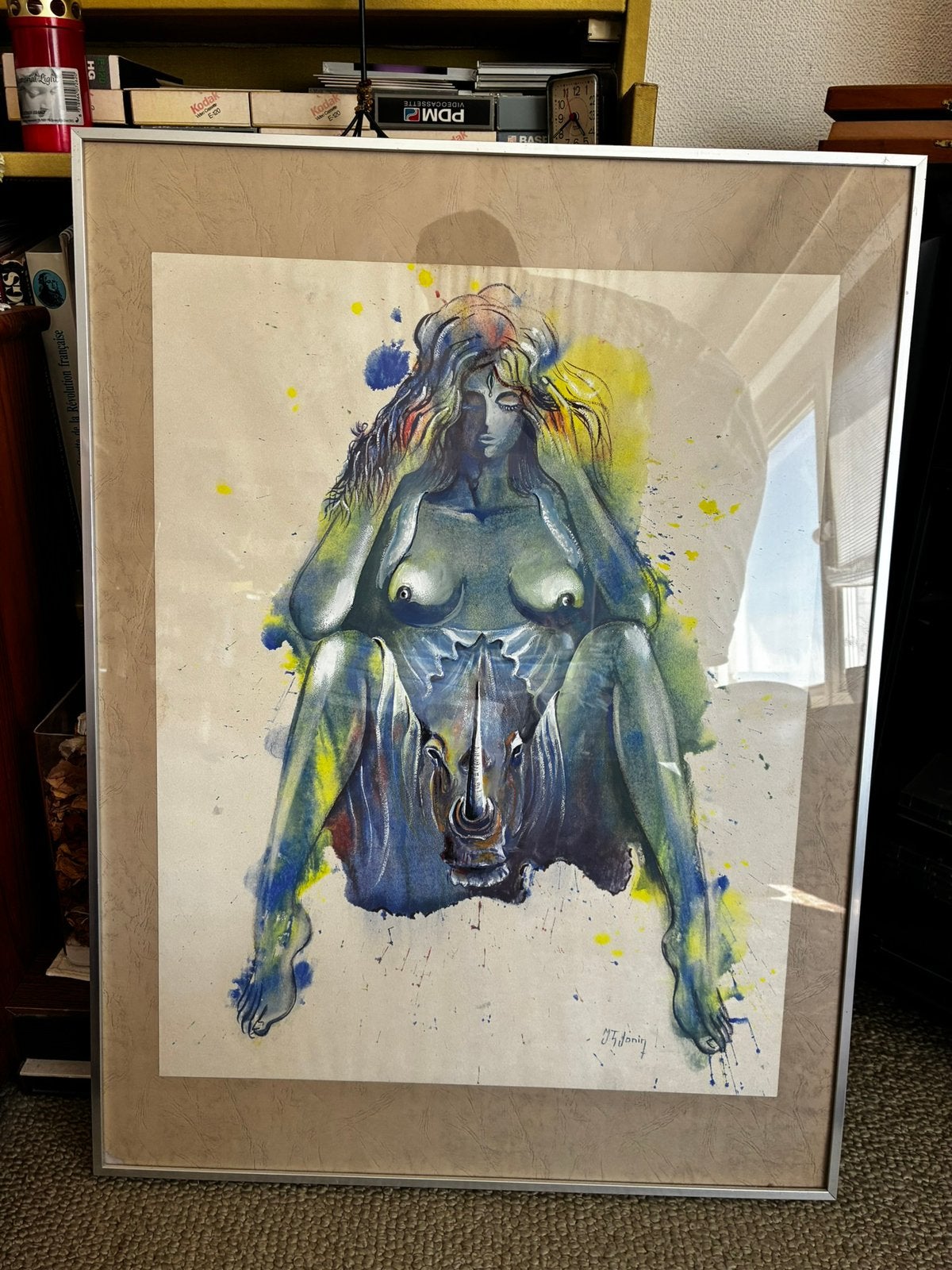 Jean-Gabriel Jonin – Le Bestiaire de Lilith: Kéros, Enlèvement, Verre, Sous verre, Figures