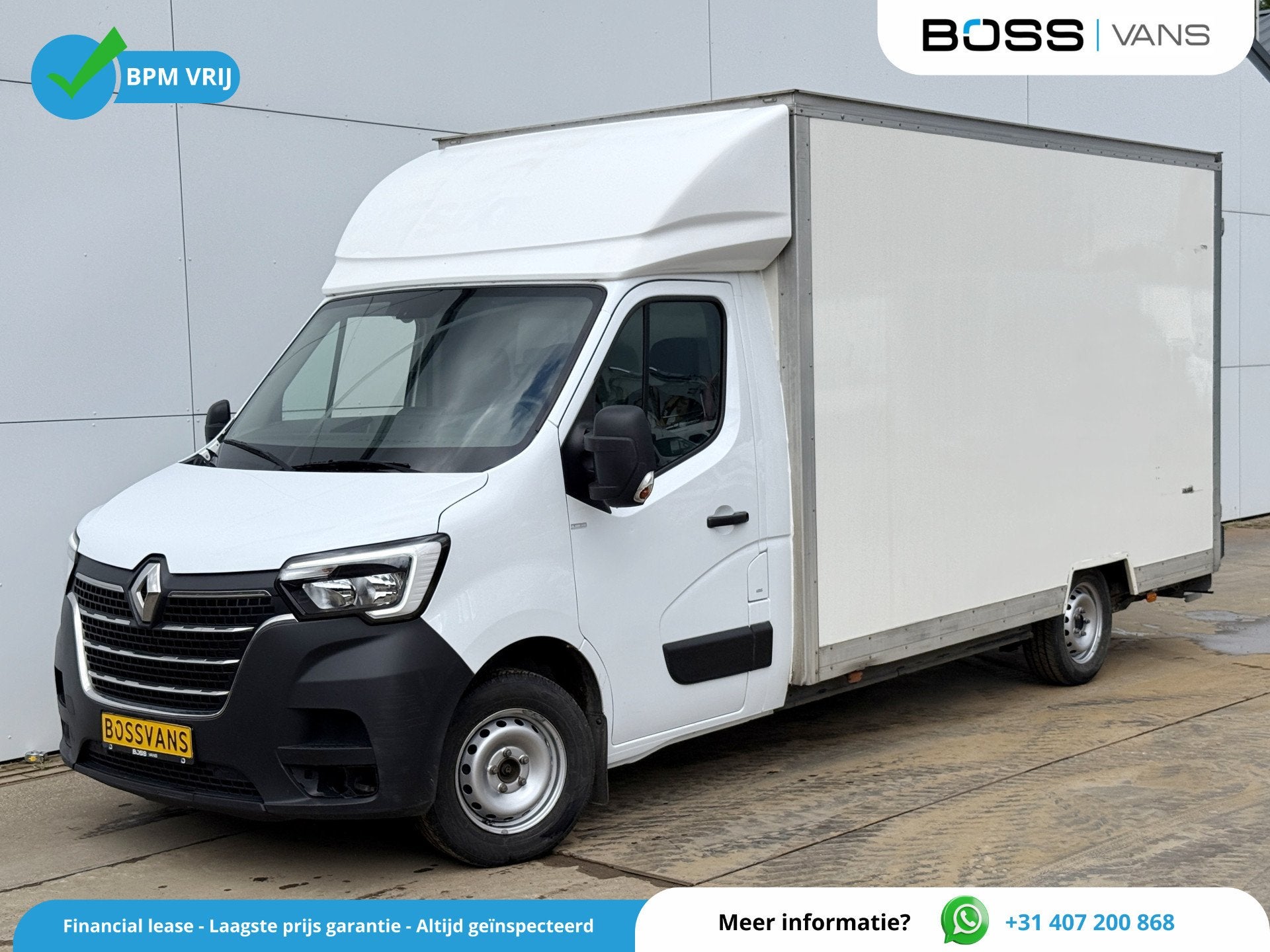 Renault Master Plancher T35 2.3 DCi 145pk Lowliner Bakwagen, Auto's, Bestelwagens en Lichte vracht, Achterwielaandrijving, Gebruikt