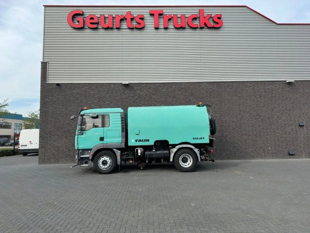 MAN TGM 18.240 4X2 + FAUN VIAJET 6R/HS SWEEPING TRUCK/ KEHRM, Autos, Camions, Achat, Cruise Control, Boîte manuelle, MAN