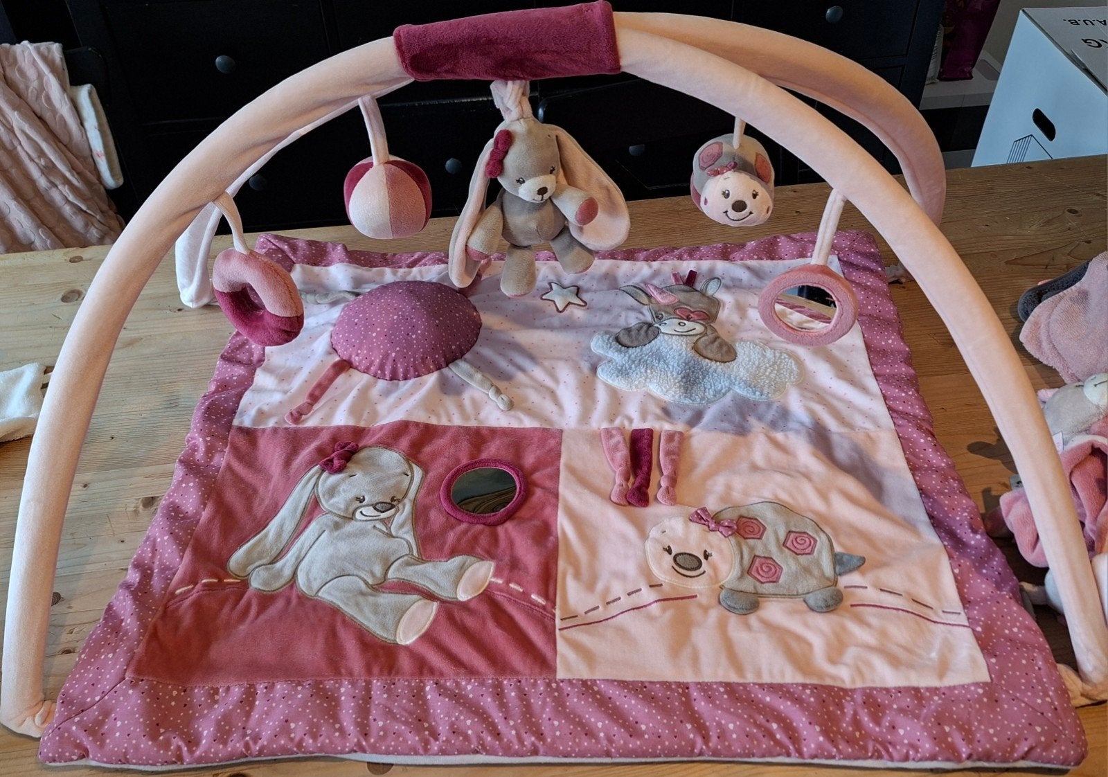 Speelmat baby / activiteiten speeltapijt NATTOU + extra's, Enlèvement
