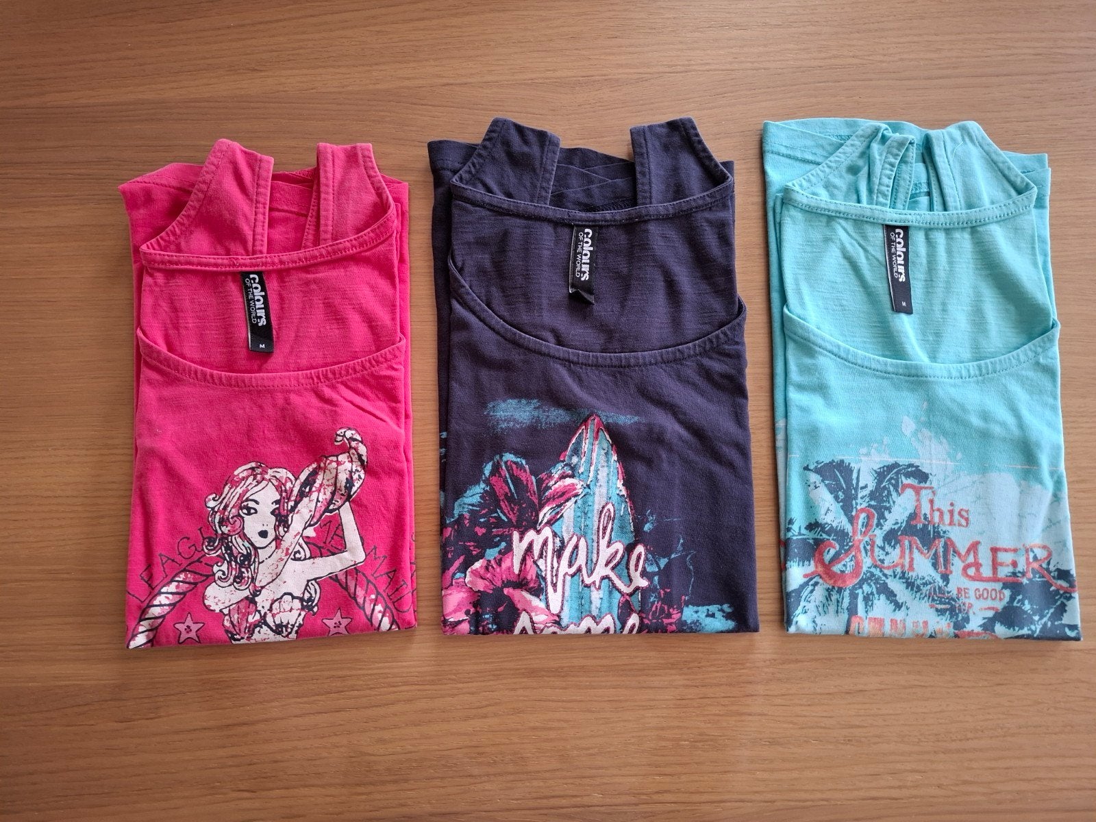 3 topjes, Vêtements | Femmes, Tops, Enlèvement, Porté, Taille 38/40 (M), Sans manches