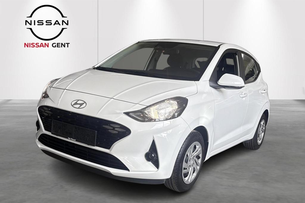 Hyundai i10 COMFORT GPS-Airco-Camera, Auto's, Voorwielaandrijving, Stof, 921 kg, Wit
