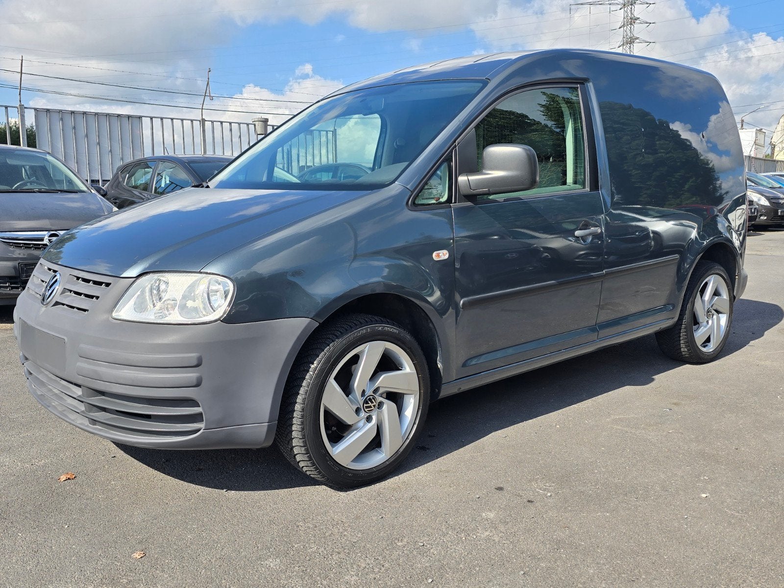 VOLKSWAGEN CADDY 1900CC DIESEL 02/2008 147000 KM 2PL, Autos, Argent ou Gris, Achat, Entreprise, 2 places