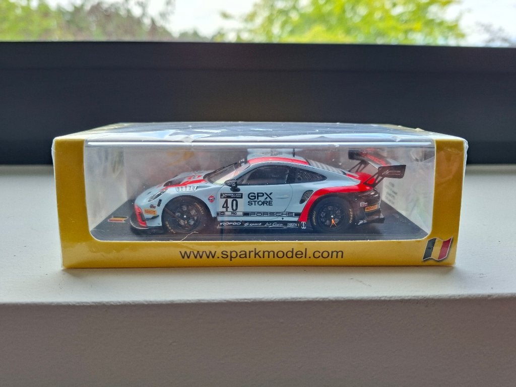 Porsche 991 GT3 R - 24H Spa 2020 - Spark 1/43 - SB378, Ophalen of Verzenden, Nieuw, Auto, Overige merken