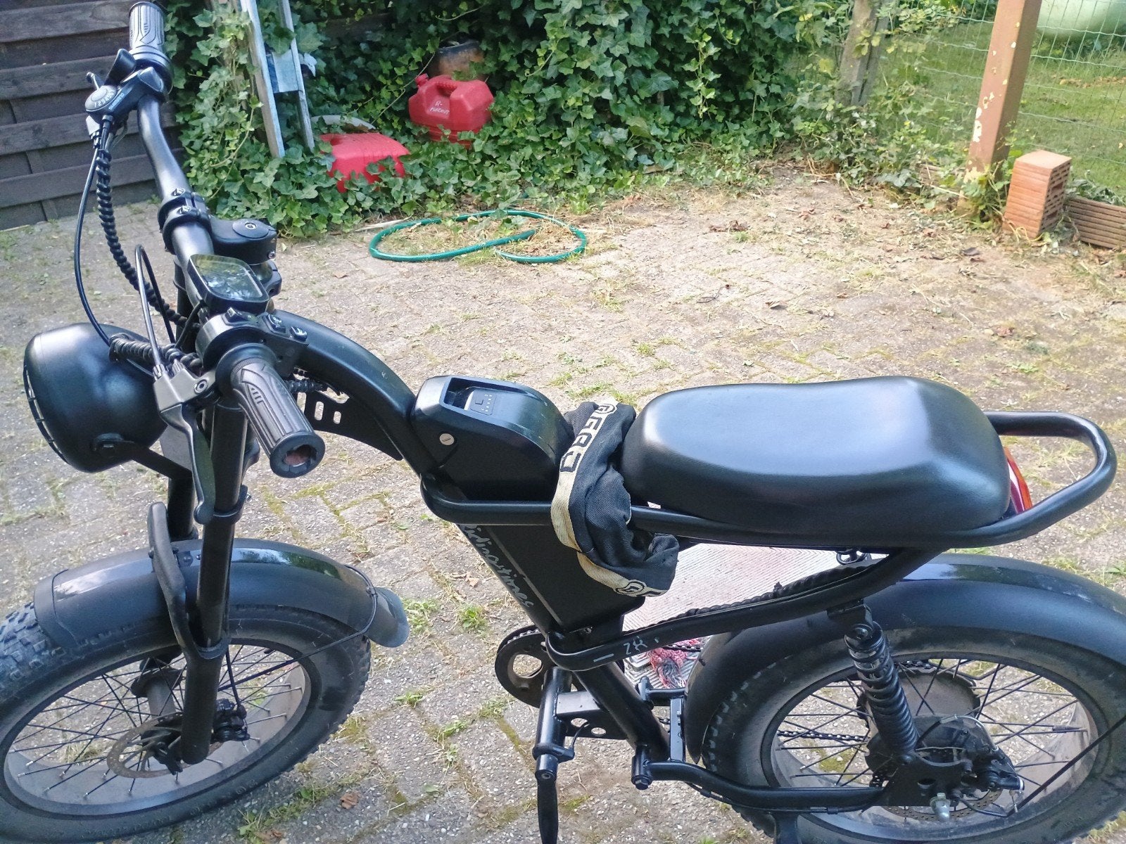 Fatbike Z8, Ophalen