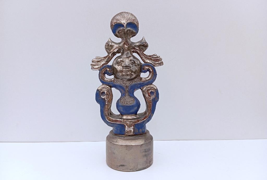 PERIGNEM TOTEM KERAMIEK ELISABETH VANDEWEGHE 5/50, Antiek en Kunst, Ophalen of Verzenden