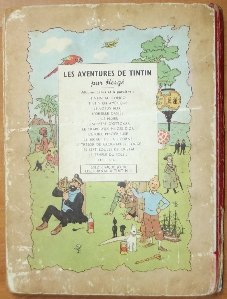 "Tintin" Le secret de la Licorne, Livres, Une BD, Enlèvement ou Envoi, Utilisé, Hergé.