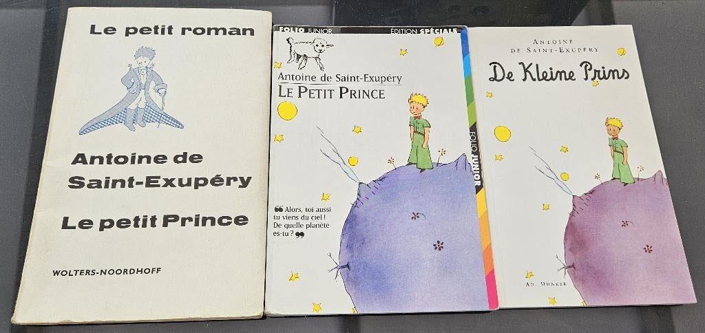 3 livrets « Le petit Prince », Enlèvement ou Envoi, Utilisé