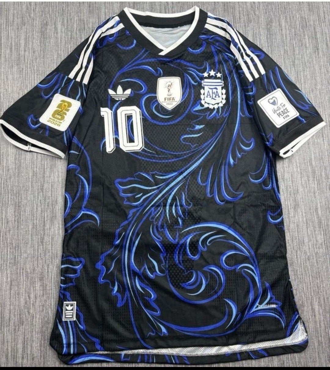 Argentinië Messi Voetbal Uitshirt WorldCup Finale Nieuw 2026, Envoi