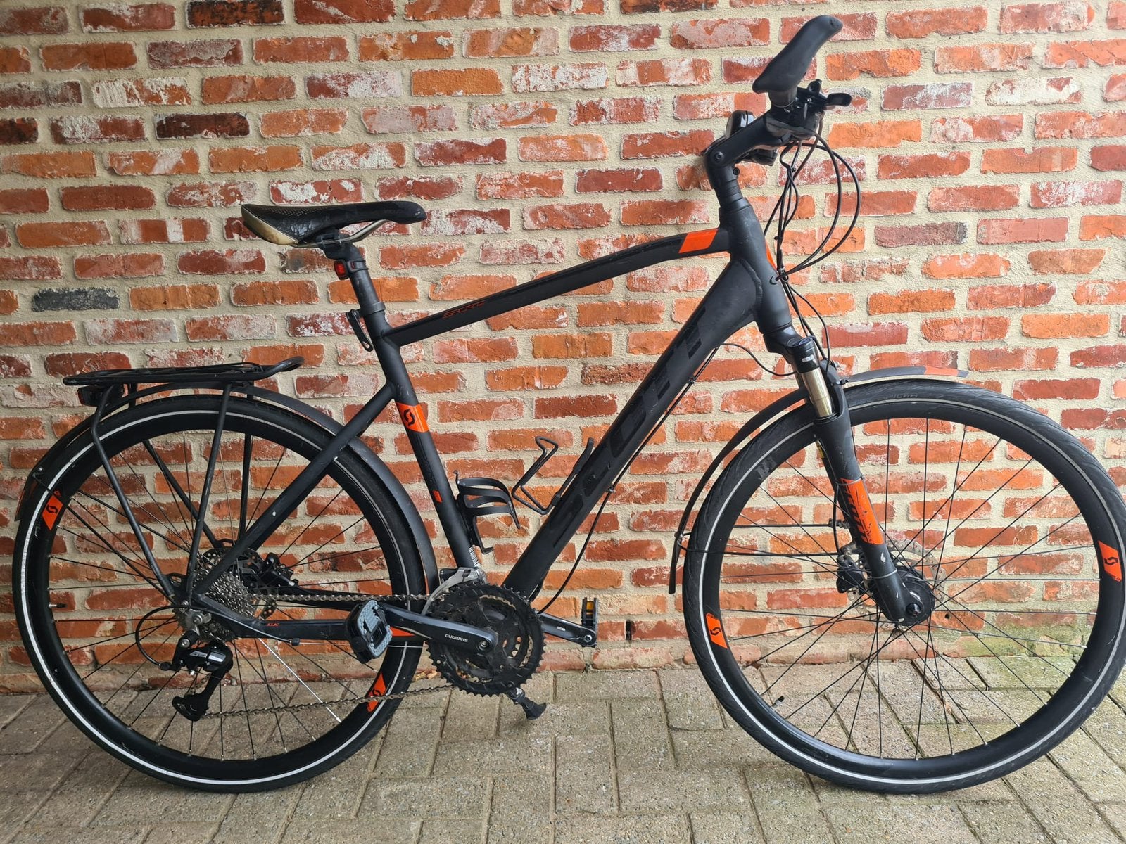 Scott heren fiets, Ophalen, Zo goed als nieuw, Overige merken, Vering