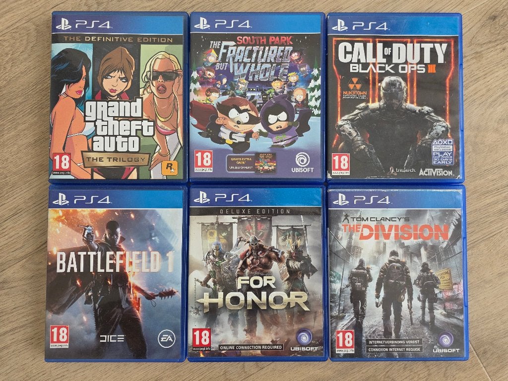 PS4-games in zeer goede staat PlayStation 4, Games en Spelcomputers, Ophalen of Verzenden, Zo goed als nieuw