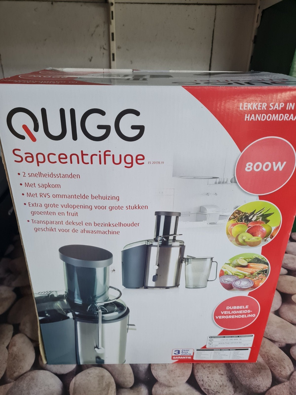 sapcentrifuge 1x gebruikt, Electroménager, Extracteurs de jus, Enlèvement, Presse-agrumes