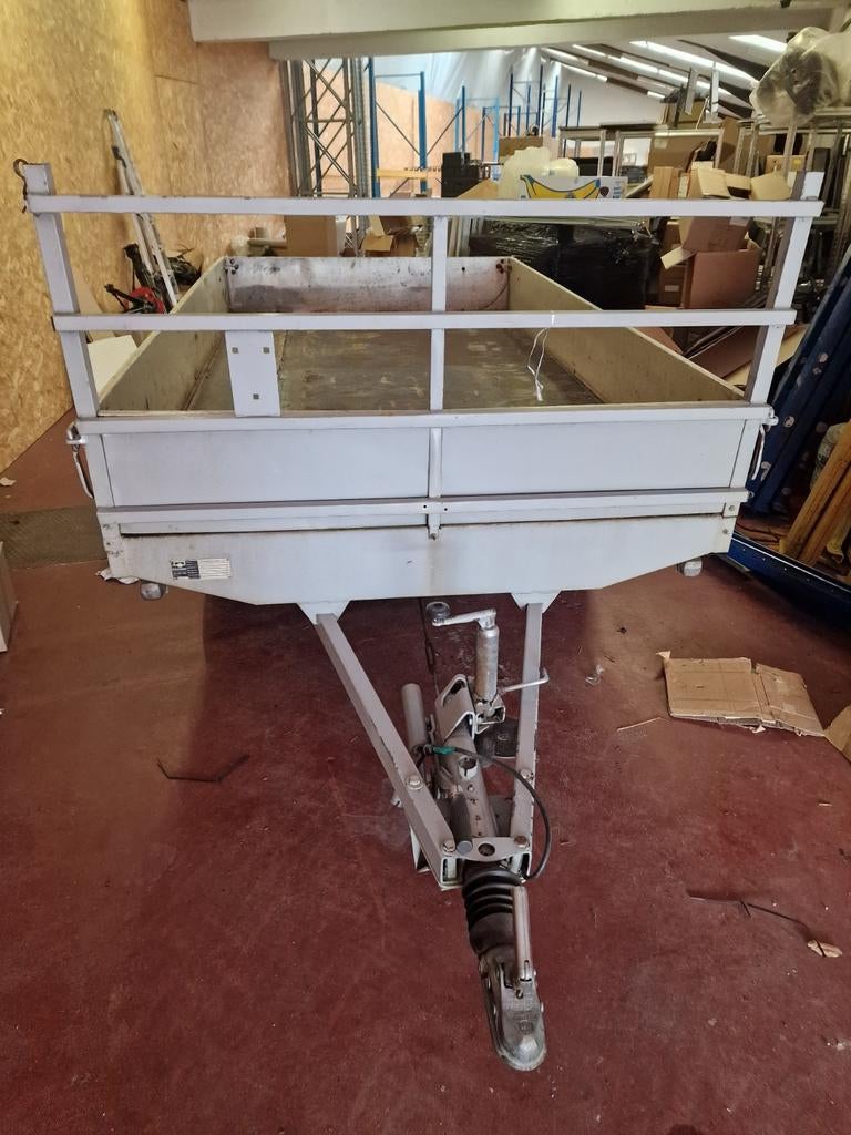 Aanhangwagen dubbelasser  Hapert geremd mtm 2000 kg, Ophalen, Gebruikt
