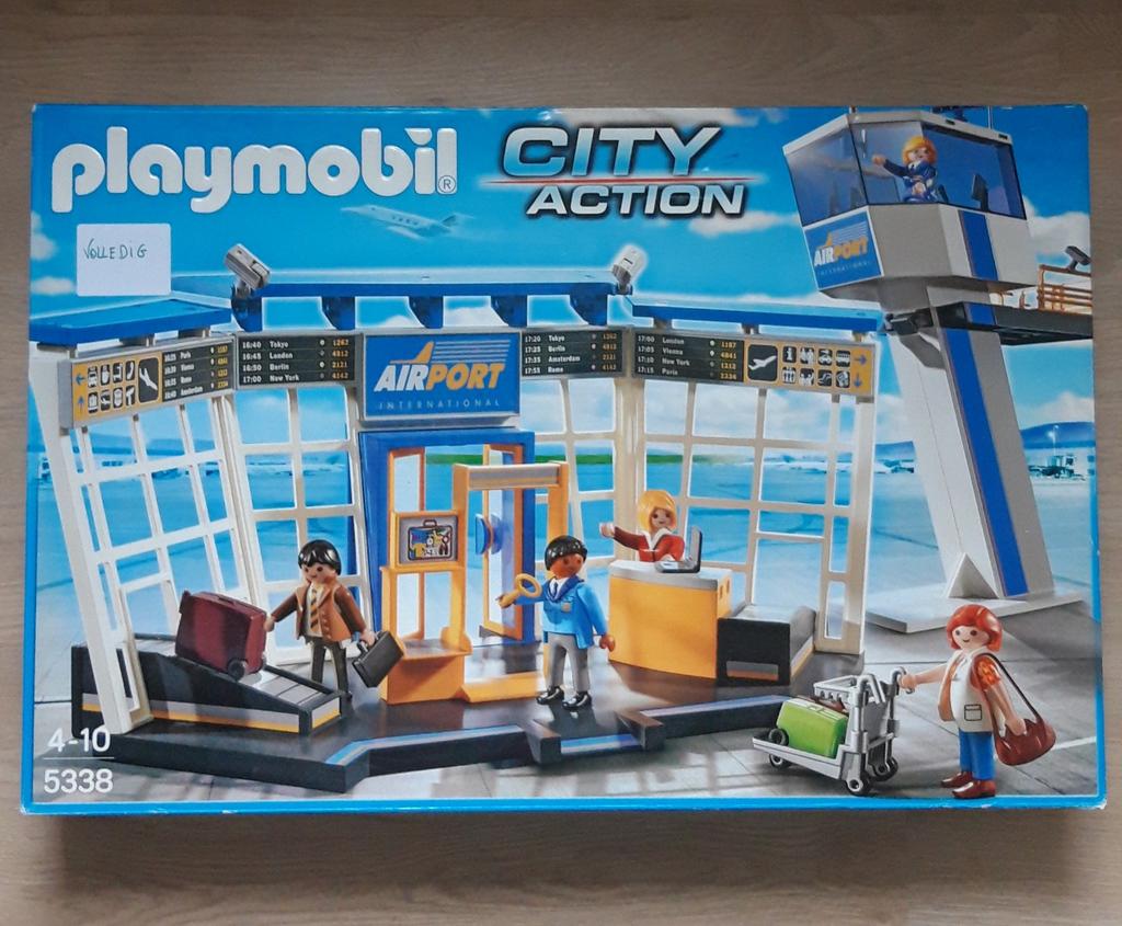 Playmobil city action airport 5338, Ophalen
