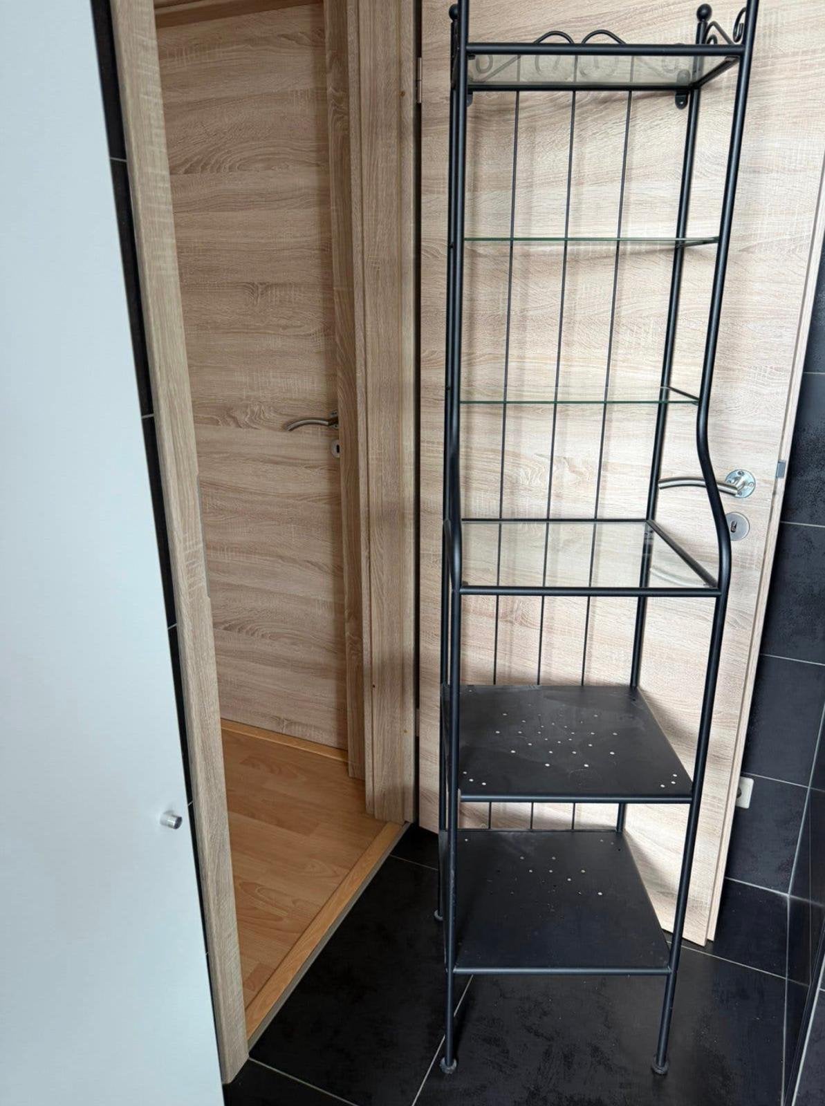 Étagère Ikea Rönnskär, Maison & Meubles, Enlèvement, Comme neuf, Étagère, Verre