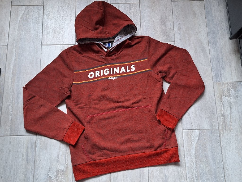 ★ M164 - Trui met kap Jack & Jones, Gebruikt, Trui of Vest, Ophalen of Verzenden, Jongen