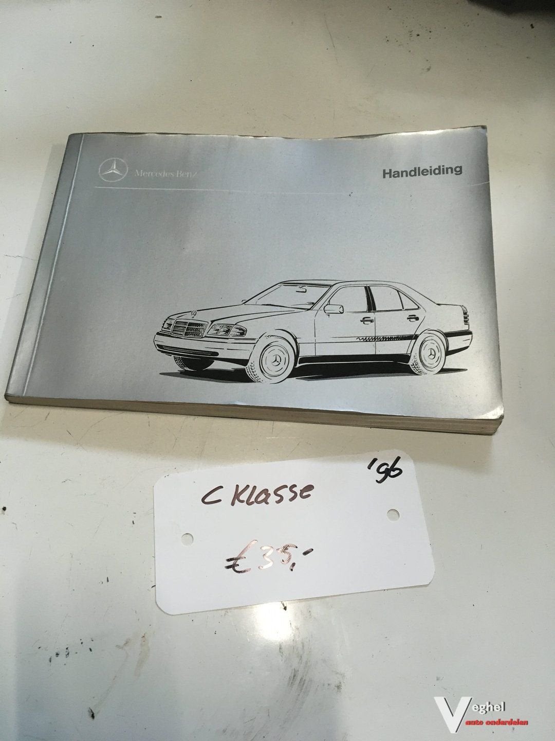Mercedes C klasse 1996 Handleiding, Ophalen of Verzenden