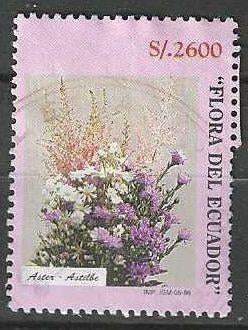 Ecuador 1998 - Yvert 1412 - Bloemen uit Ecuador (ST), Verzenden, Gestempeld