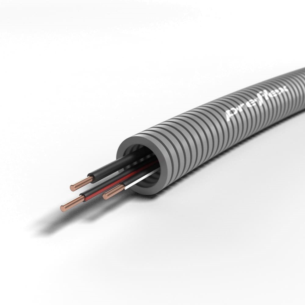 Flexpijp 5/8 + VD 3x1.5mm² 16mm (100 meter), Envoi
