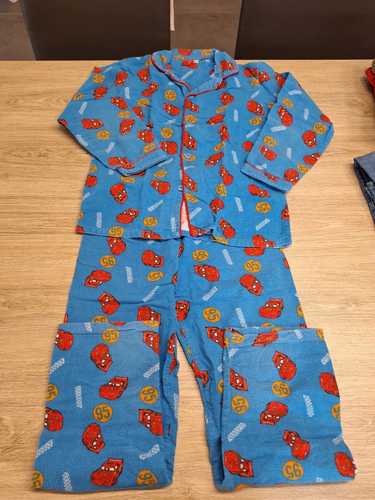 Pyjama Cars jongens maat 128, Ophalen of Verzenden, Zo goed als nieuw, Jongen, Nacht- of Onderkleding
