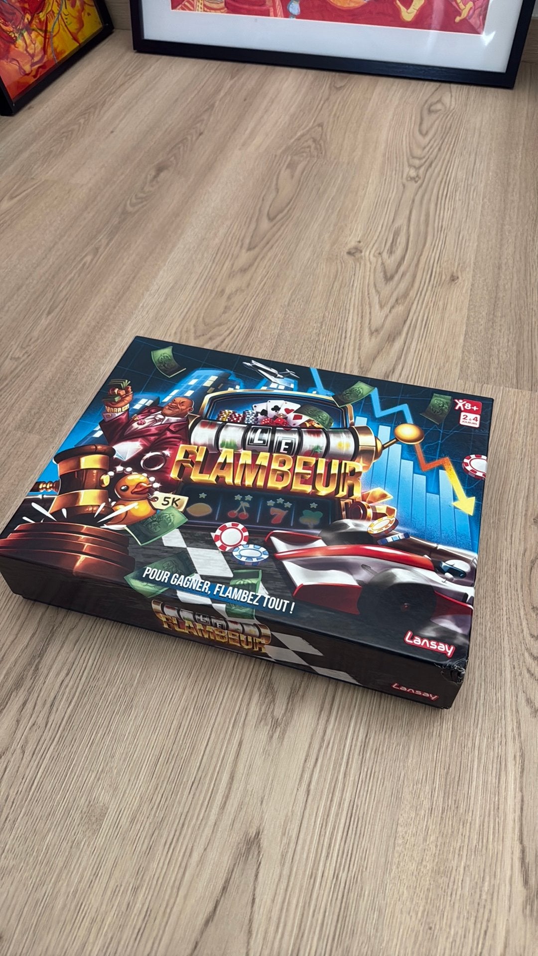 Le flambeur (high roller) jeu de société - franse versie, Hobby en Vrije tijd, Ophalen of Verzenden, Zo goed als nieuw
