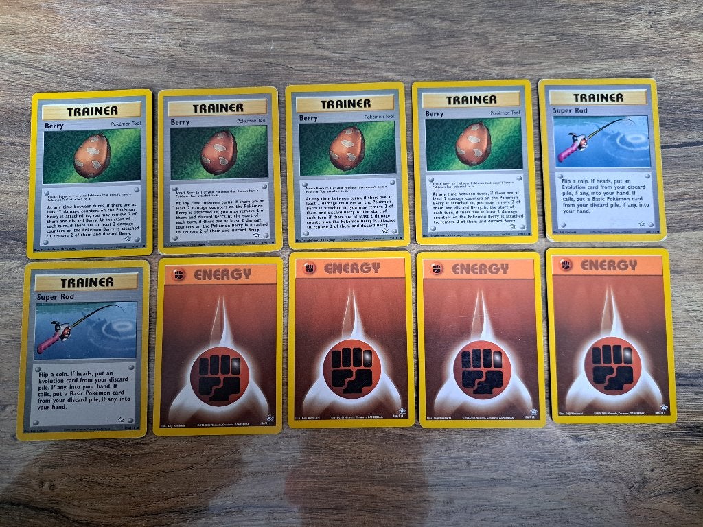 Pokémon Neo Genises set (december 2000), Ophalen of Verzenden, Zo goed als nieuw, Meerdere kaarten