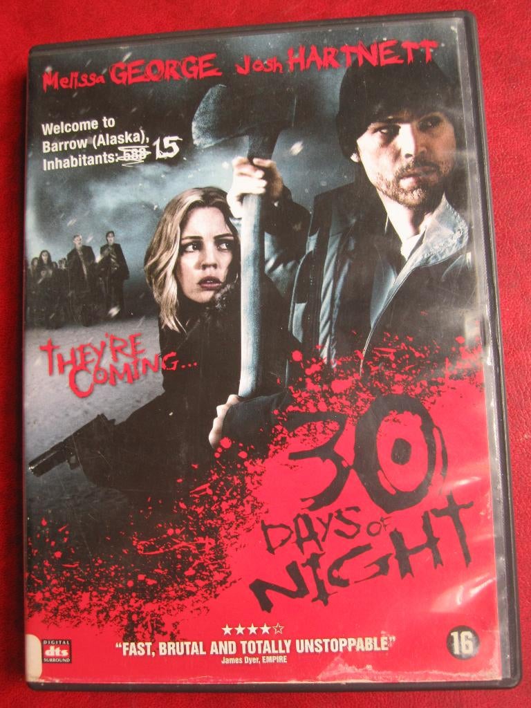 30 Days of Night (2007), Vanaf 16 jaar, Ophalen of Verzenden, Zo goed als nieuw, Overige genres