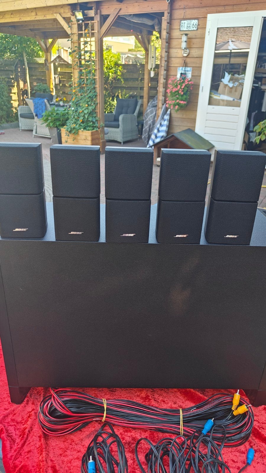 Bose Acoustimass 10 serie lll kompleet, Audio, Tv en Foto, Home Cinema-sets, Ophalen of Verzenden