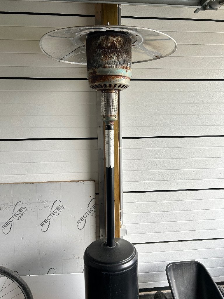 Terrasverwarmer gas, Ophalen, Gebruikt, Gas, Waterbestendig