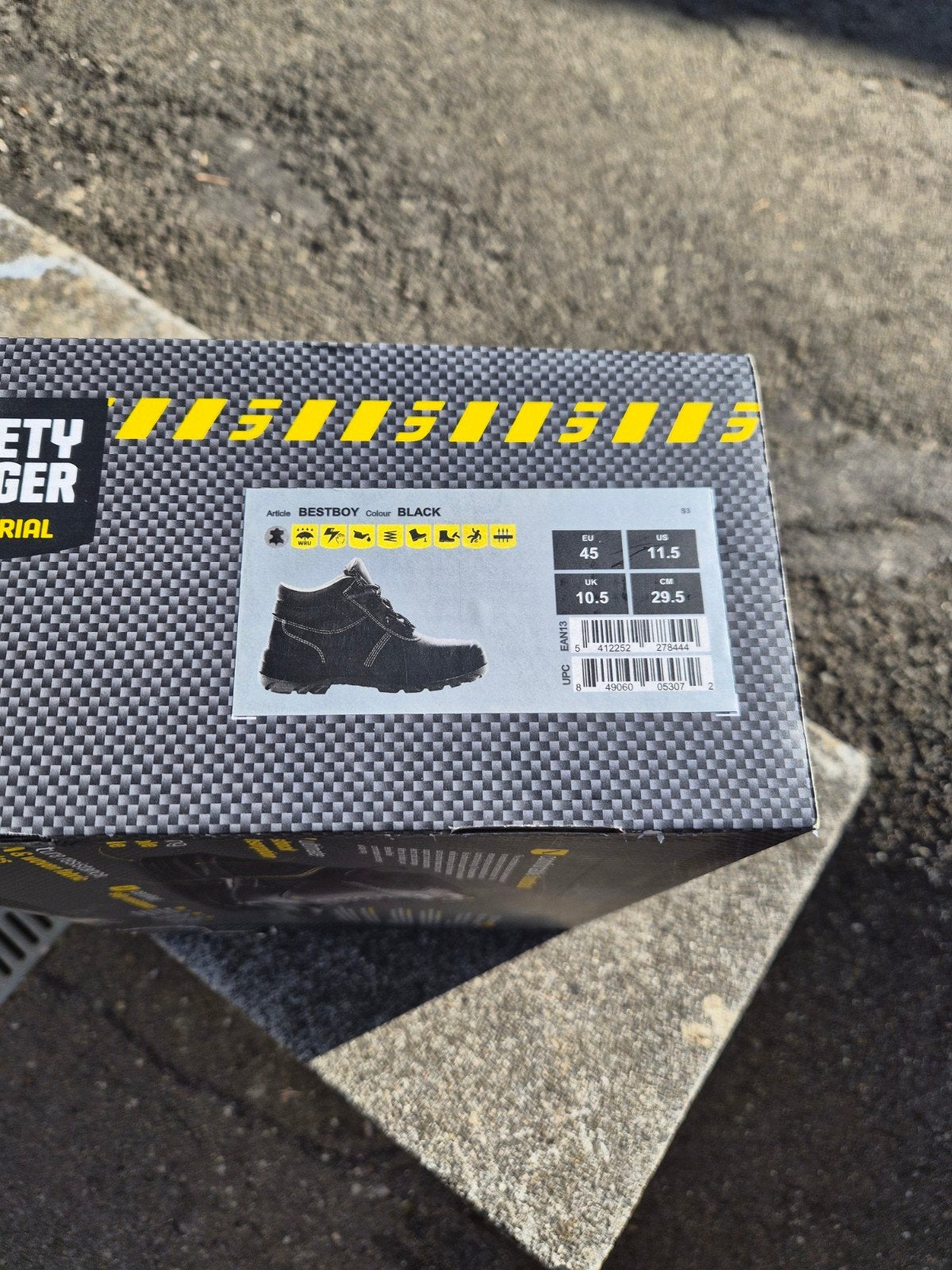 chaussures securite, Doe-het-zelf en Bouw, Veiligheidskleding, Ophalen