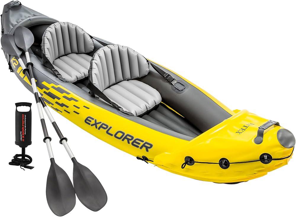 Kayak Intex Explorer K2 servit 1 fois, Enlèvement, Gonflable, Comme neuf
